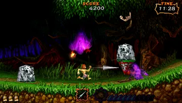 Ultimate Ghosts n Goblins (EU) screen shot game playing